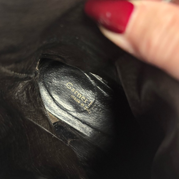 Garnet Hill "Jemma" black suede short boots, size 9.5 - Picture 6 of 12